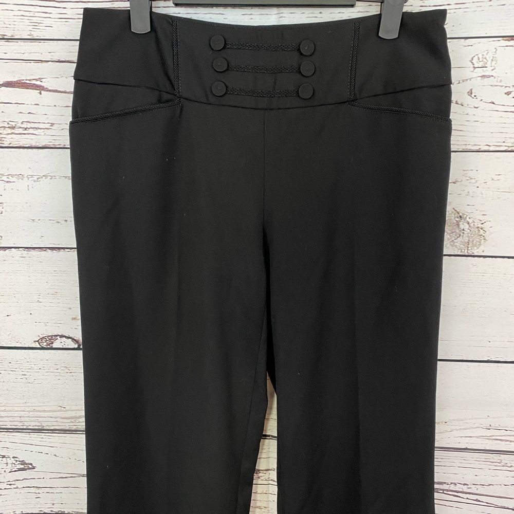 WHBM LEGACY MILITARY-INSPIRED BOOT LEG PANT Size 4R